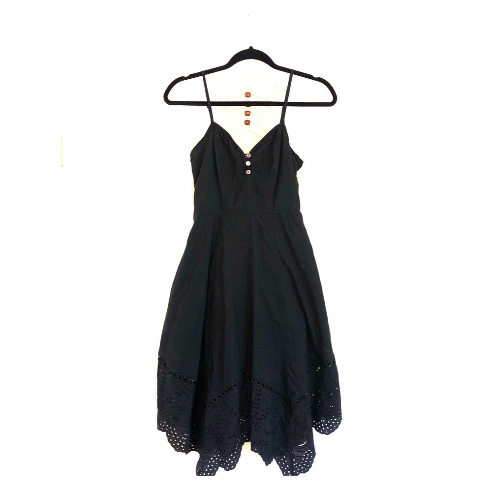 Boho Black Dress